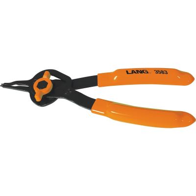 KAS3583 image(0) - Lang Tools (Kastar) 3583 - Combination Snap Ring Pliers - 0.038" - 0 degree angle