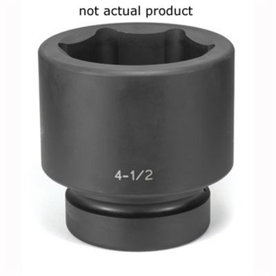 GRE7256R image(0) - Grey Pneumatic 2-1/2" Drive x 8" Standard  Socket