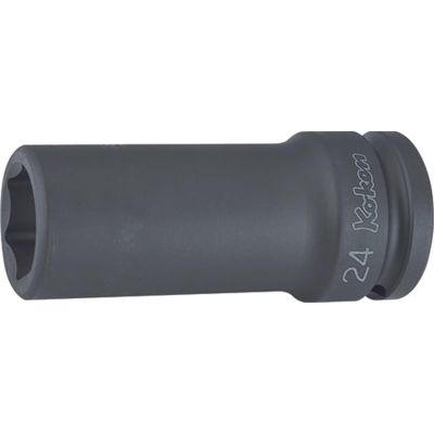 KKN16301M-30 image(0) - Ko-ken USA 16301M-30 3/4 Sq. Dr. Socket 30mm 6 point Length 100mm Thin walled