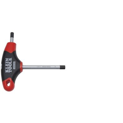KLEJTH4E15 image(0) - Klein Tools 3/8-Inch Hex Key, Journeyman&trade; T-Handle, 4-Inch