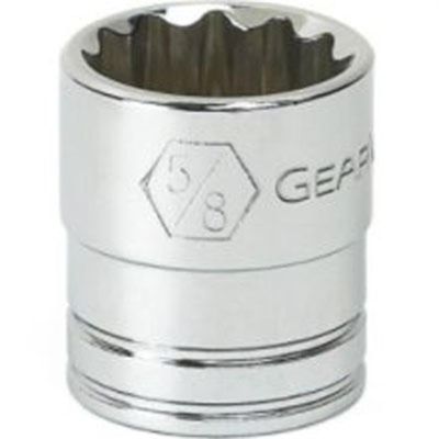 KDT80219 image(0) - GearWrench 1/4 Inch Drive 12 Point Standard SAE Socket 9/16 Inch