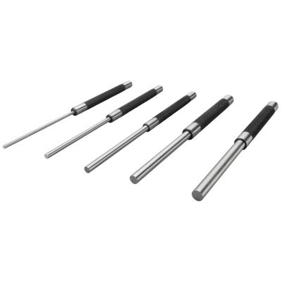 WLMW758 image(0) - Wilmar Corp. / Performance Tool 5 Piece 8" Long Pin Punch Set