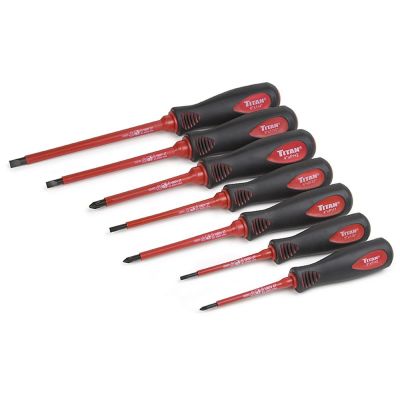TIT17237 image(1) - TITAN 7-PC INSULATED ELECTRICAL SCREWDRIV