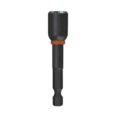 MLW49-66-4736 image(0) - Milwaukee Tool SHOCKWAVE Impact Duty 7/16&rdquo; x 2-9/16&rdquo; Magnetic Nut Driver BULK 10