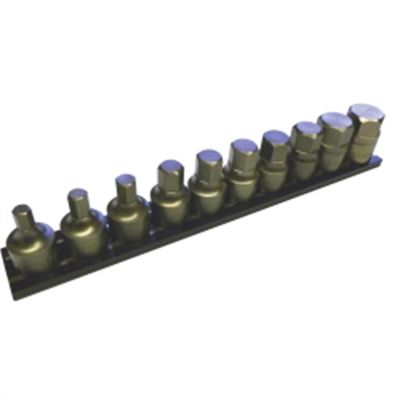 VIMIMPACT-VM6 image(0) - VIM TOOLS VIM Tools 10-Piece Half Cut Impact Metric Hex Set 3/8 in. Square Drive