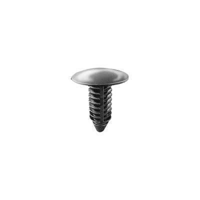 AVC11146 image(0) - AUVECO 11146 Single Head Type 1 Fender and Bumper Shield Retainer, 11/16 in Dia Bottom Head, Nylon, Black