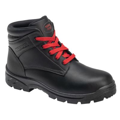 FSIA8000-8.5W image(0) - Avenger Work Boots Avenger Work Boots - Builder Series - Men's Mid Top Work Boot - Steel Toe - ST | EH | SR - Black - Size: 8.5W