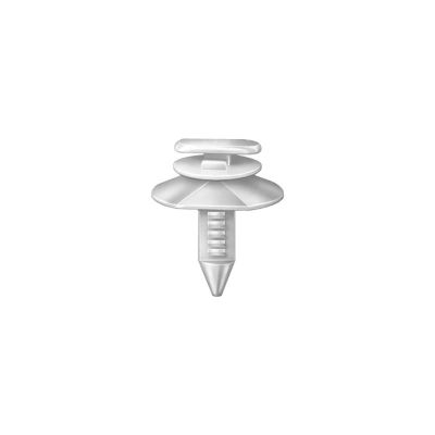 AVCAP12992 image(0) - AUVECO AP12992 Triple Head Type 14 Door Trim Panel Retainer, 9/32 x 19/32 in Dia Top Head, Nylon, White