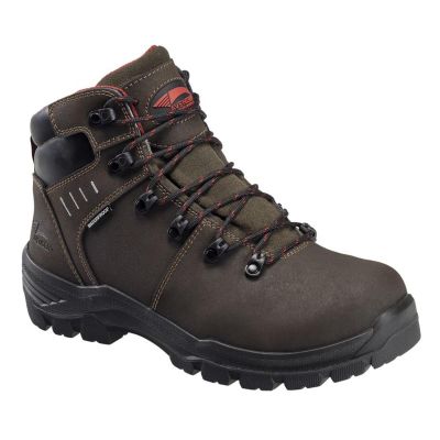 FSIA7402-8.5W image(0) - Avenger Work Boots Avenger Work Boots - Foundation Series - Men's Boots - Carbon Nano-Fiber Toe - IC|EH|SR|PR|MT - Brown/Black -Size: 8'5W