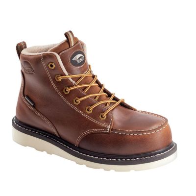 FSIA7551-10M image(0) - Avenger Work Boots Avenger Work Boots - Wedge Series - Women's Boots - Carbon Nano-Fiber Toe - IC|EH|SR - Tobacco/Tan - Size: 10M