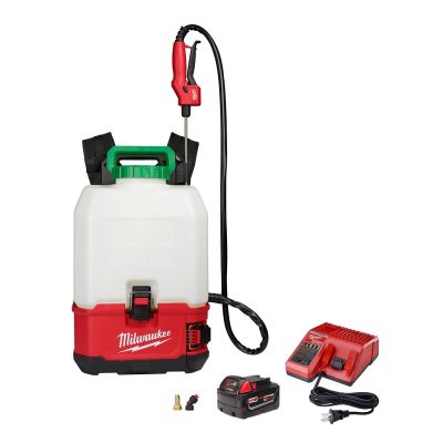 MLW2820-21PS image(0) - Milwaukee Tool M18 SWITCH TANK 4-GAL BACKPK SPRAYER KIT
