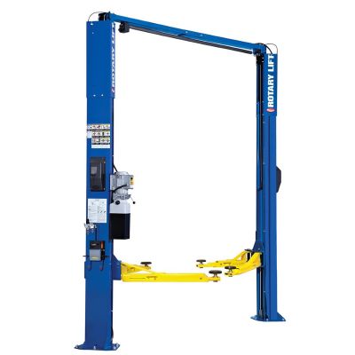 ROTSPOA7N14L5 image(0) - Rotary SPOA7 - 2- Stage Low Profile Two-Post Lift, Asymmetrical (7,000 LB. Capacity)  74 3/8" Rise