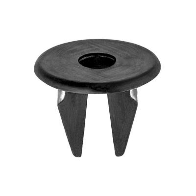 AVC21068 image(0) - AUVECO 21068 Fender Apron Nut, M4.8 Screw x 16 mm Dia Head x 11 mm L Stem x (8.5 x 8.5 mm) Hole, Nylon, Black