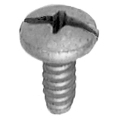 AVC19777 image(0) - AUVECO 19777 Duo-Drive Truss Head License Plate Screw, M6.3 x 1.81 mm Screw x 16 mm L, Dacromet 320