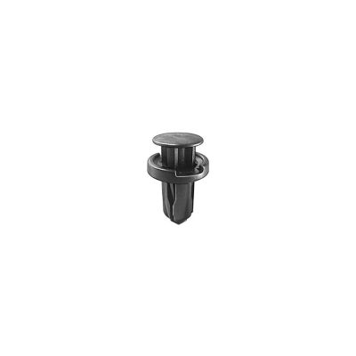 AVCAP19246 image(0) - AUVECO AP19246 Push-Type with Drive Pin Type 4 Bumper Retainer, 18 mm Dia Head x 15 mm L Stem, Nylon, Black