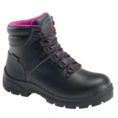 FSIA8674-11W image(0) - Avenger Work Boots Avenger Work Boots - Builder Series - Women's Boots - Soft Toe - EH|SR - Black/Black - Size: 11W