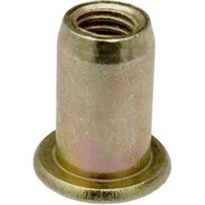 AVC16978 image(0) - AUVECO LARGE FLANGE THIN SHEET NUTSERT 6MM-1.0 ZINC