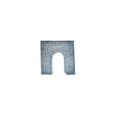 AVCAP3155 image(0) - AUVECO AP3155 Shim, 1/16 in THK x 3/8 in Slot x 1-1/4 x 1-1/8 in, Zinc