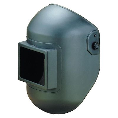 FPW1441-0038 image(0) - Firepower FIXED FRONT HELMET, 4-1/2" X 5-1/4", ECONOMY BLACK