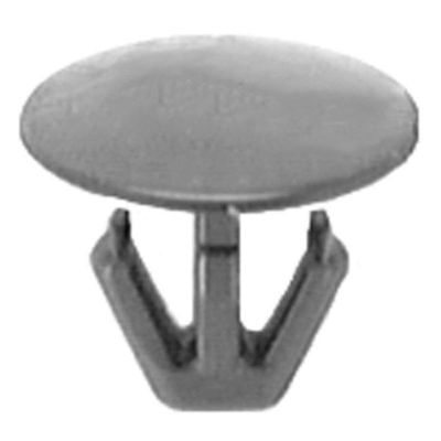 AVC19682 image(0) - AUVECO 19682 Single Head Type 4 Hood Seal Retaining Clip, 11 mm Dia Bottom Head x 7 mm Dia Stem, Nylon, Black