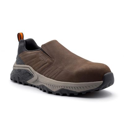 FSIA8844-7D image(0) - AVENGER Work Boots Summit Trail SD10 - Women's - CT|SD|SR|SF - Dark Brown / Grey - Size: 7 - D - (Regular)