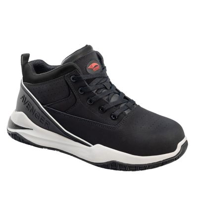 FSIA1000-95M image(0) - Avenger Work Boots Avenger Work Boots - Reaction Series - Men's High Top Athletic Shoe - Aluminum Toe - AT |EH |SR - Black - Size: 9.5M