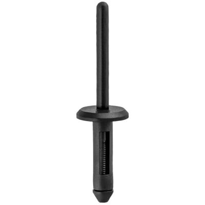 AVC13748 image(0) - AUVECO 13748 Type 1 Rivet, 13/64 in Dia Hole x 25/32 in L x 1-7/8 in OAL x 1/8 to 15/64 in Grip Range, Nylon, Black