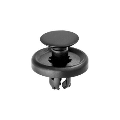 AVC20869 image(0) - AUVECO 20869 Push-Type with Drive Pin Front Fender Liner Retainer, 18 mm Dia Head x 7.5 mm L Stem, Nylon, Black