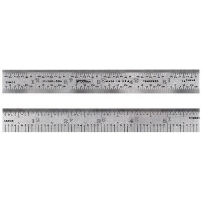 FOW72-340-006 image(0) - Fowler 6" RULER