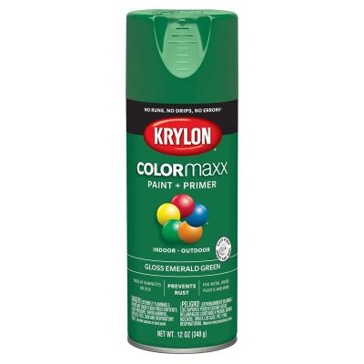 DUP5517 image(0) - Krylon Gloss Emerald Green 12 oz.
