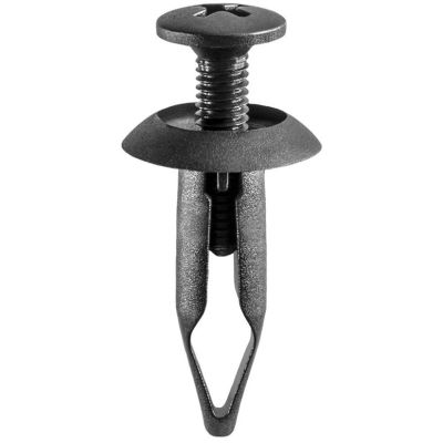 AVC14992 image(0) - AUVECO 14992 Push-Type Screw-Type with Closed End Door Panel Retainer, 19/32 in Dia Head x 29/32 in L Stem, Nylon