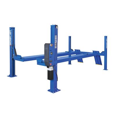 ROTSMO14SW image(0) - Rotary SMO14 Four Post Open Front Lift (14,000 LB. Capacity) - Shockwave Equipped