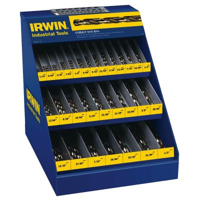 HAN63194 image(0) - Hanson 192PC Drill Bit Cabinet