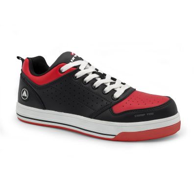 FSIAW6412-8.5W image(0) - Airwalk AIRWALK - ARENA Series - Women's Low Top Shoe - CT|EH|SR - Black/Red - Size: 8.5W