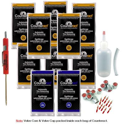 COUDIYK-1214 image(0) - Counteract DIYK-1214 Do It Yourself Tire/Wheel Balancing Beads Semi Kit