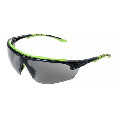 SRWS72001 image(0) - Sellstrom Sellstrom - Safety Glasses - XP410 Series - Smoke Lens - Black/Green Frame - AF/HC