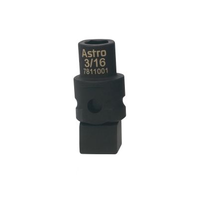 AST7811001 image(0) - Astro Pneumatic 1/4 Drive 3/16 Low Profile Nano Impact Socket