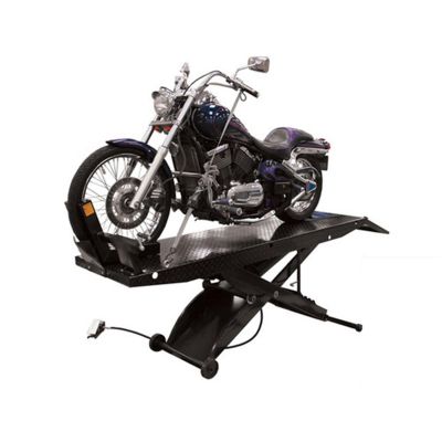 ATEHT-ACL-FPD image(0) - Atlas Equipment ACL Motorcycle Air Operated 1,000 lb. Capacity Motorcycle Lift w/ Roller Plate