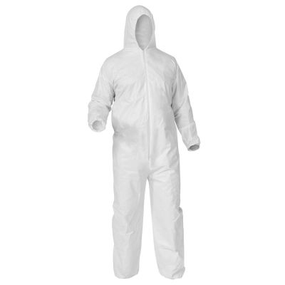 ASL38944 image(0) - Ansell KleenGuard KGA35 Coveralls w/Hood