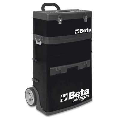 BTA041000005 image(0) - Beta Tools USA Two-Module Tool Trolley, Black