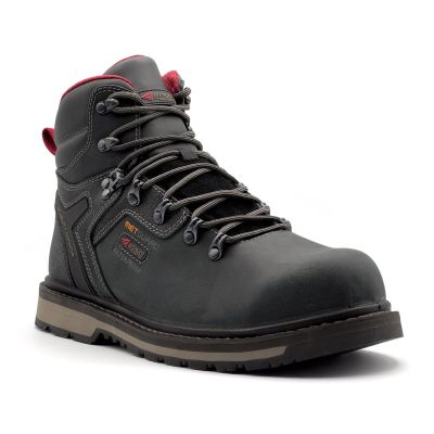 FSIA8816-15D image(0) - AVENGER Work Boots Blacksmith - Men's Boot - AT|EH|SR|WP|B&W|MT - Black / Black - Size: 15 - D - (Regular)