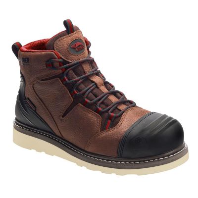 FSIA7506-17W image(0) - Avenger Work Boots Avenger Work Boots - Wedge Series - Men's Boots - Carbon Nano-Fiber Toe - IC|EH|SR - Brown/Black/Tan - Size: 17W