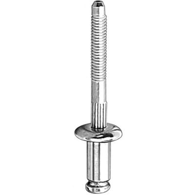 AVC16837 image(0) - AUVECO 16837 Peel-Type Window Regulator Rivet, 1/4 in Dia x 1/32 to 9/64 in Grip Range, Aluminum/Steel